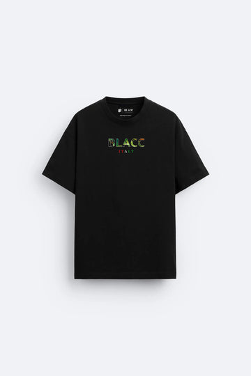 Black oversized T-shirt