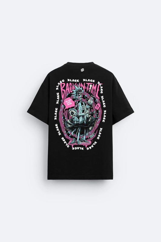 Blacc Rick and Morty Madness Tee